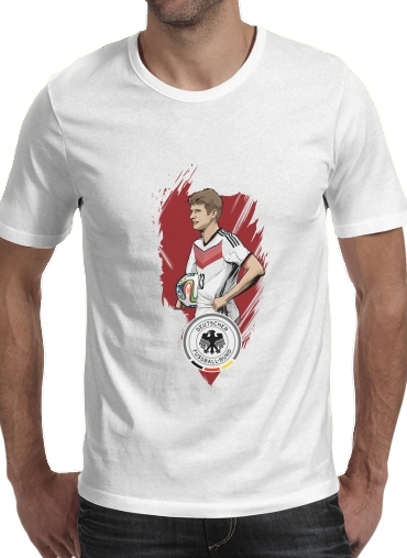 Tshirt Football Stars: Thomas Müller - Germany homme