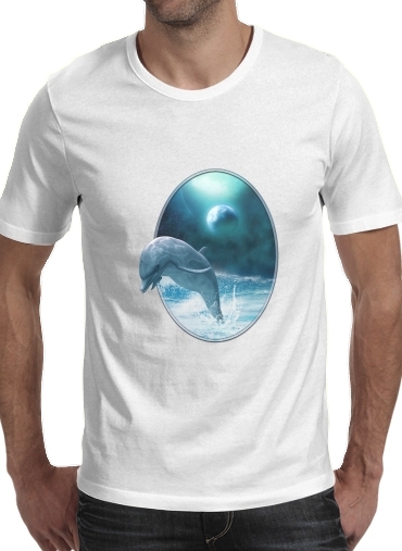 Tshirt Freedom Of Dolphins homme