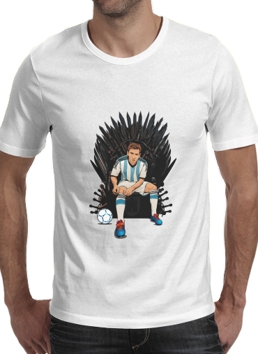 Tshirt Game of Thrones: King Lionel Messi - House Catalunya homme