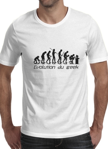 Tshirt Geek Evolution homme