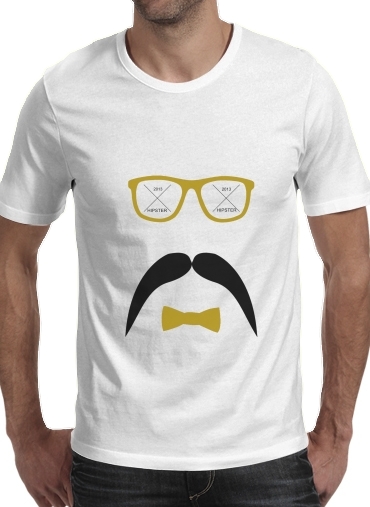Tshirt Hipster Face 2 homme