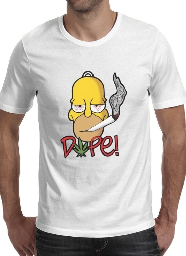 uomini Homer Dope Weed Smoking Cannabis 