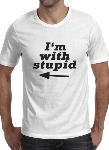 Tshirt I am with Stupid South Park homme
