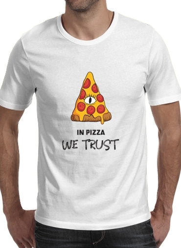 Tshirt iN Pizza we Trust homme
