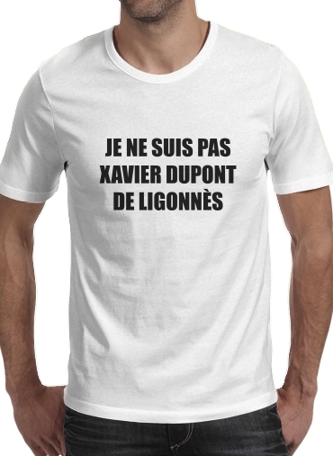 Tshirt Je ne suis pas Xavier Dupont De Ligonnes Criminel homme