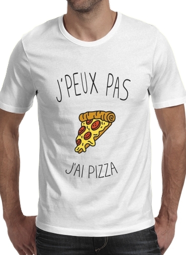Tshirt Je peux pas jai pizza homme