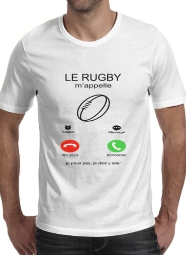 Tshirt Le rugby mappelle homme