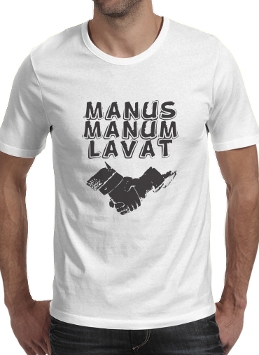 uomini Manus manum lavat 
