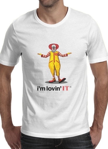 Tshirt Mcdonalds Im lovin it - Clown Horror homme