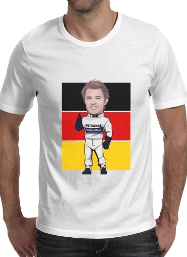 Tshirt MiniRacers: Nico Rosberg - Mercedes Formula One Team homme