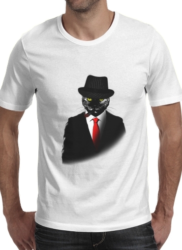 Tshirt Mobster Cat homme