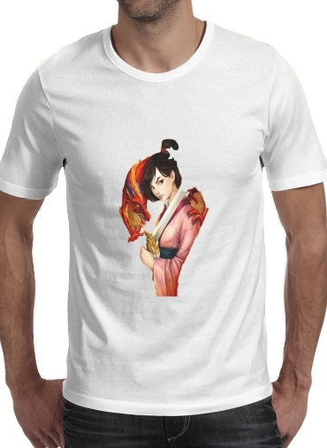Tshirt Mulan Warrior Princess homme