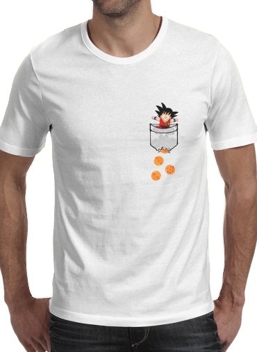 Tshirt Pocket Collection: Goku Dragon Balls homme