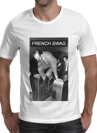 Tshirt President Chirac Metro French Swag homme