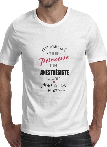 Tshirt Princesse et anesthesiste homme