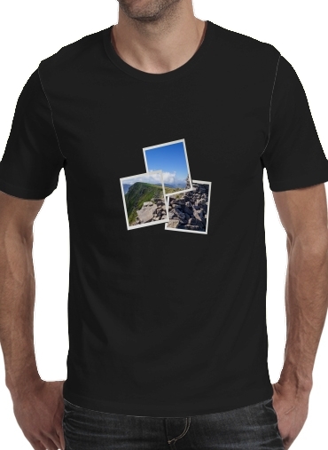 Tshirt Puy mary and chain of volcanoes of auvergne homme