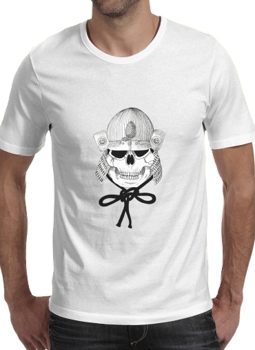 Tshirt Skeleton samurai homme