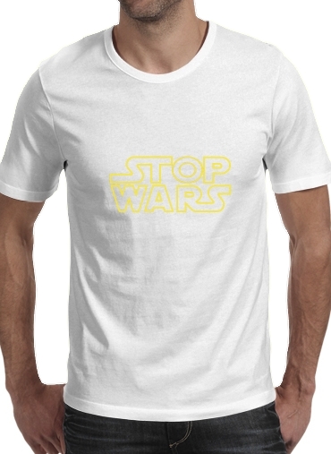Tshirt Stop Wars homme