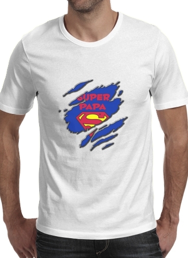 Tshirt Super PAPA homme