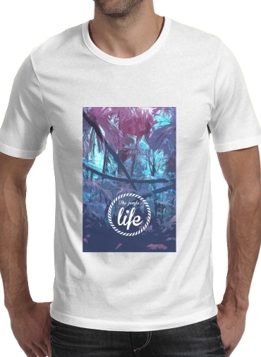 Tshirt the jungle life homme