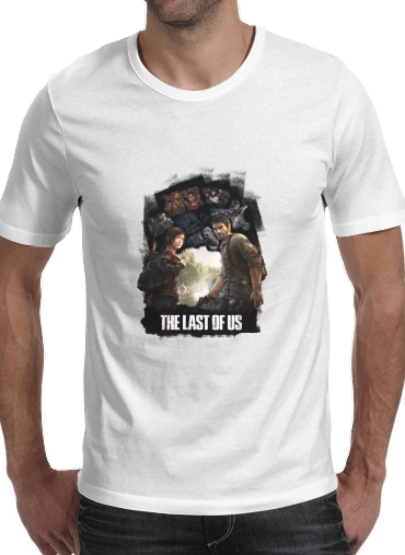 Tshirt The Last Of Us Zombie Horror homme