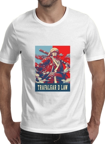 Tshirt Trafalgar D Law Pop Art homme