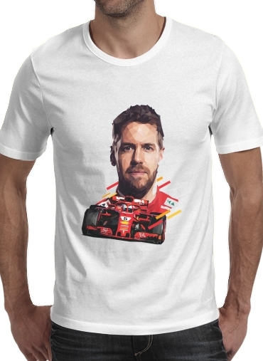 Tshirt Vettel Formula One Driver homme