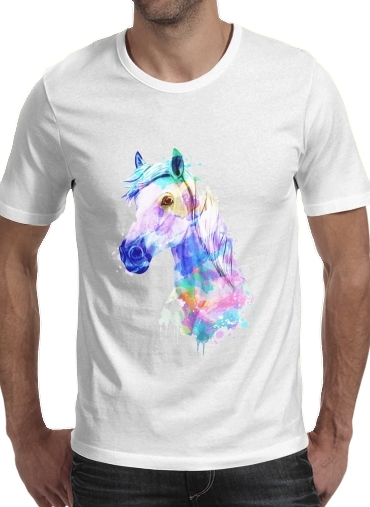 uomini watercolor horse 