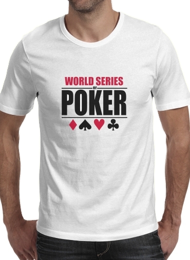 Tshirt World Series Of Poker homme
