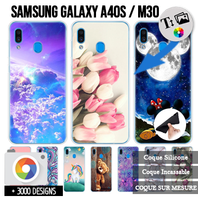Coque Samsung Galaxy A40s / Galaxy M30 Personnalisée souple