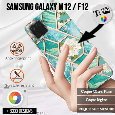 Cover Samsung Galaxy M12 / F12 rigida  personalizzata