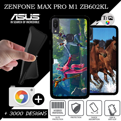 custodia silicone Asus Zenfone Max Pro M1 ZB602KL