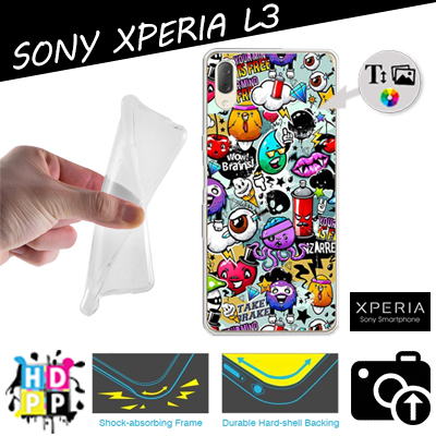Coque Sony Xperia L3 Personnalisée souple