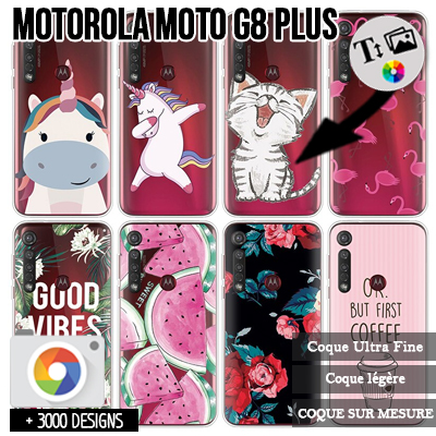Cover Motorola Moto G8 Plus rigida  personalizzata