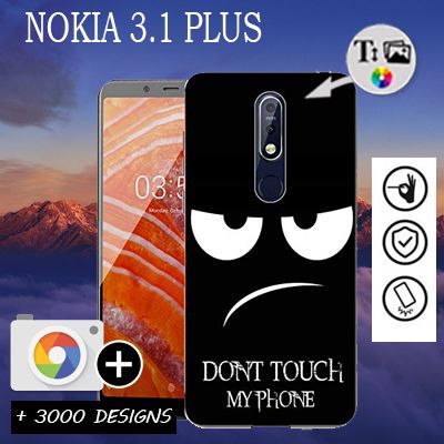 Cover Nokia 3.1 Plus rigida  personalizzata