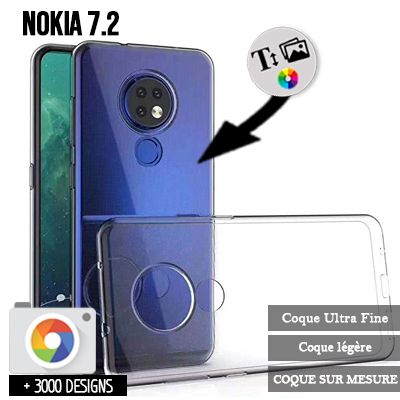 Cover Nokia 7.2 rigida  personalizzata