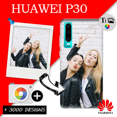 Cover Huawei P30 rigida  personalizzata