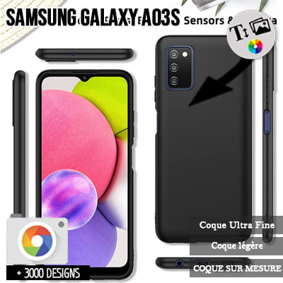 Cover Samsung Galaxy A03s rigida  personalizzata
