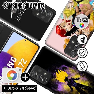 Cover Samsung Galaxy A72 rigida  personalizzata