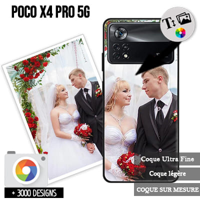 Cover Poco X4 Pro 5G rigida  personalizzata