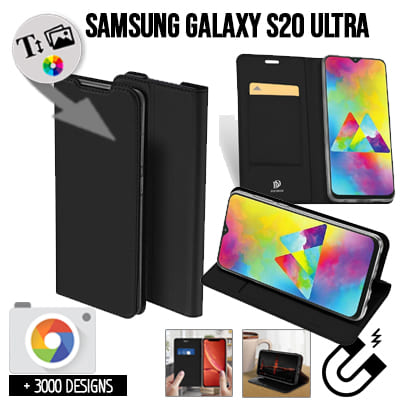 Cover Personalizzata a Libro Samsung Galaxy S20 Ultra