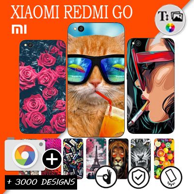Cover Xiaomi Redmi GO rigida  personalizzata