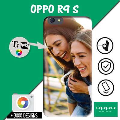 Cover Oppo R9s rigida  personalizzata