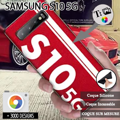 Coque Samsung Galaxy S10 5g Personnalisée souple