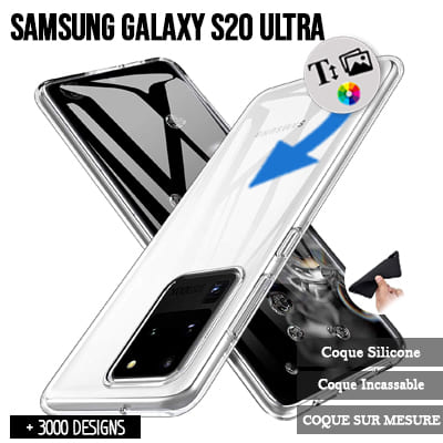 Coque Samsung Galaxy S20 Ultra Personnalisée souple