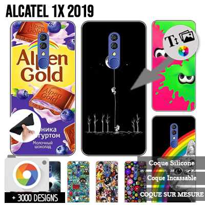custodia silicone Alcatel 1X 2019