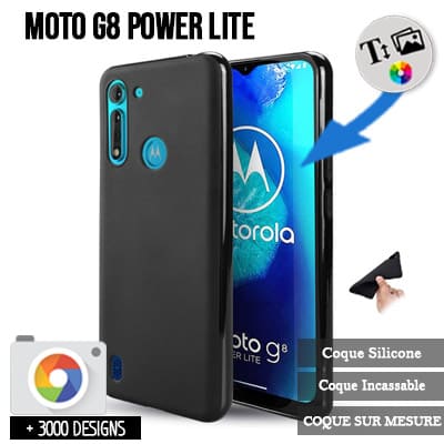 custodia silicone Moto G8 Power Lite