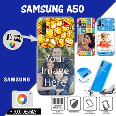 custodia silicone Samsung Galaxy A50