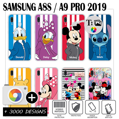Cover Samsung Galaxy A9 Pro 2019 / Samsung Galaxy A8s rigida  personalizzata