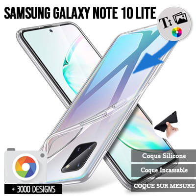 Coque Samsung Galaxy Note 10 Lite / M60S / A81 Personnalisée souple